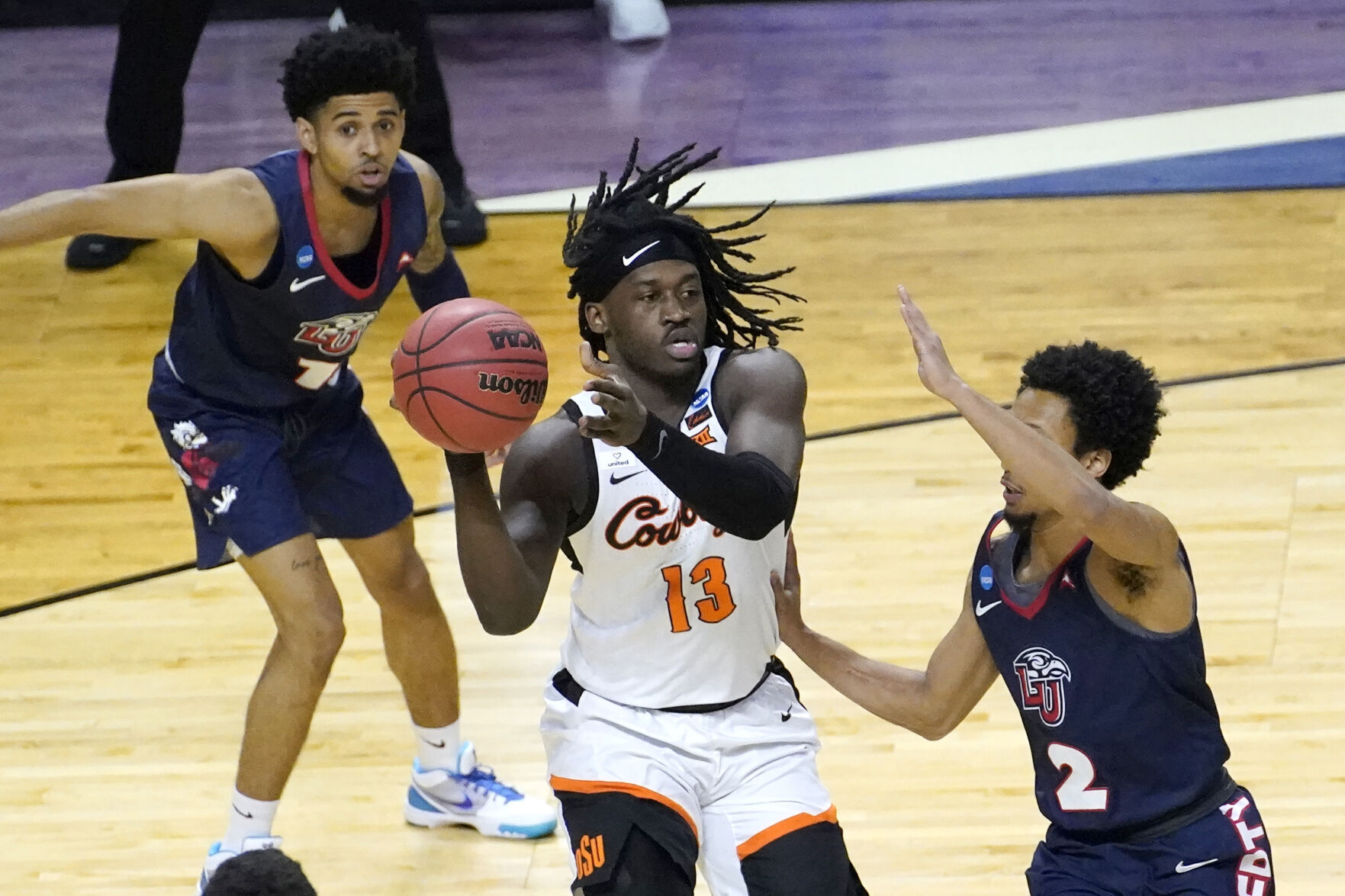 NCAA Liberty Oklahoma St Basketball